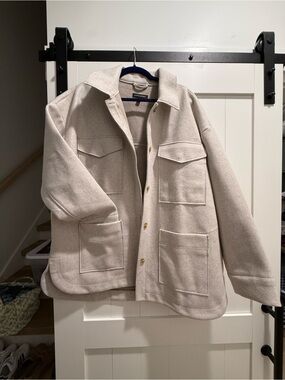 Banana Republic Shacket with Patch Pockets